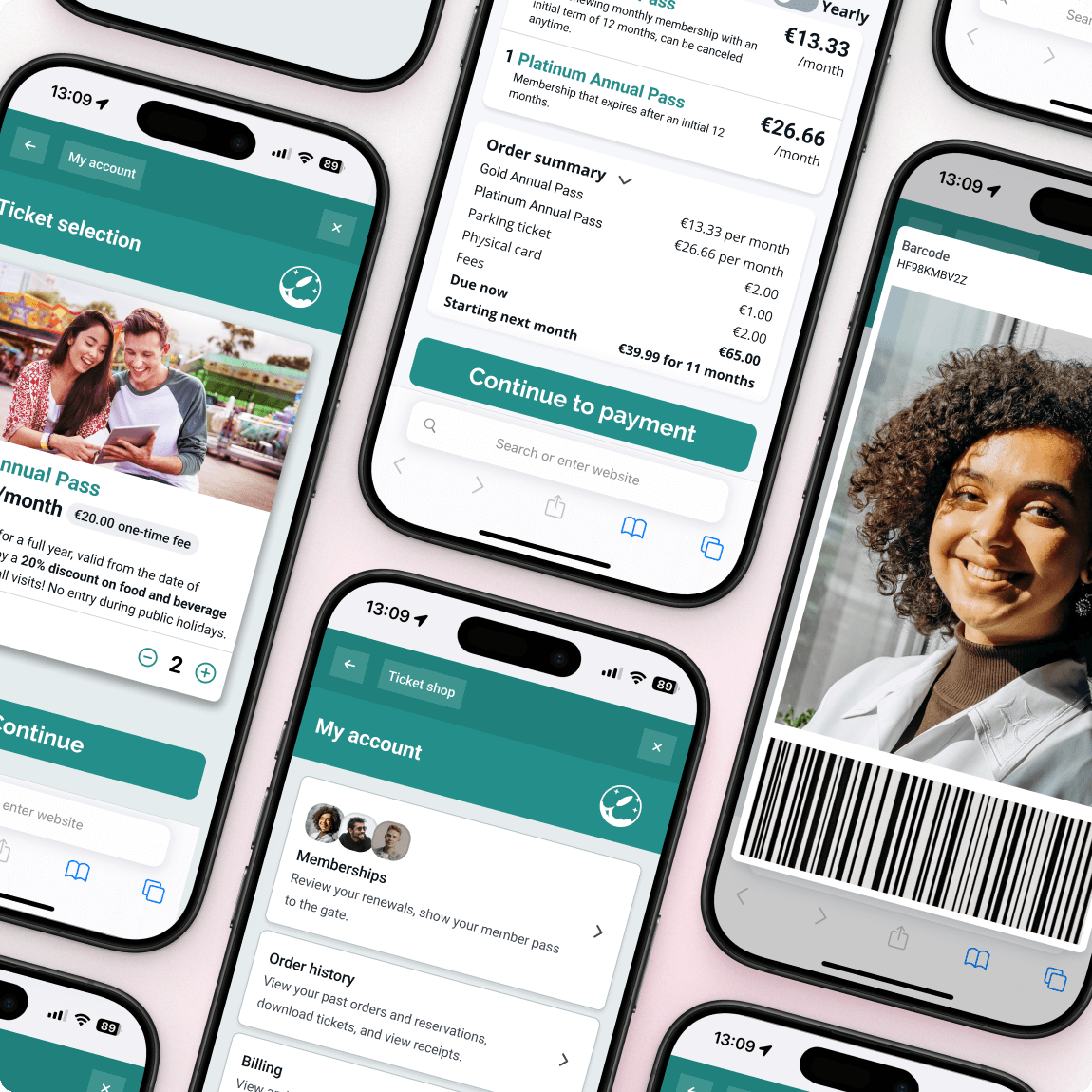 memberships new checkout